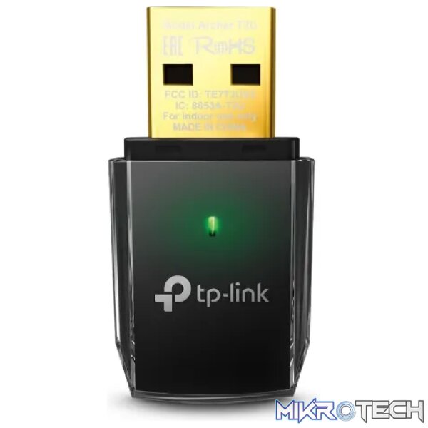 TP-Link AC600 Mini Dual Band Wi-Fi USB Adapter | T2U TP-Link AC600 Mini Dual Band Wi-Fi USB Adapter | T2U