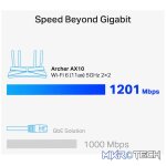 TP-Link Archer AX10 AX1500 Wi-Fi 6 Router - Image 8