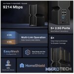 TP-Link Archer BE550 BE9300 Tri-Band Wi-Fi 7 Router - Image 5