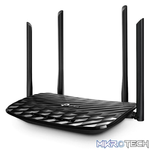 TP-Link Archer C6 AC1200 Dual-Band Wi-Fi Router TP-Link Archer C6 AC1200 Dual-Band Wi-Fi Router