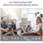 TP-Link Archer C64 AC1200 MU-MIMO Wi-Fi Router - Image 8