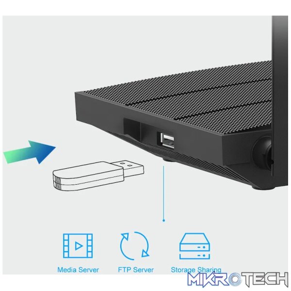 TP-Link Archer C6U AC1200 MU-MIMO Wi-Fi Router - Image 6