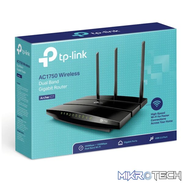 TP-Link Archer C7 AC1750 Dual-Band Wi-Fi Router - Image 4