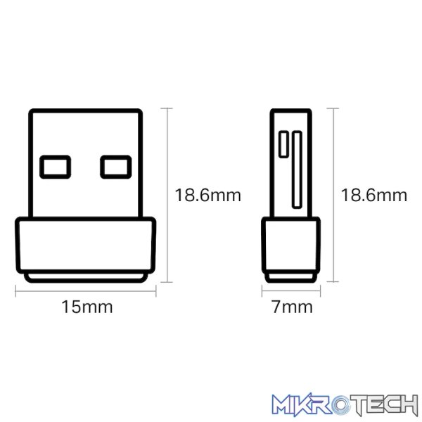 TP-Link Archer T2U Nano AC600 Wireless USB Adapter - Image 3