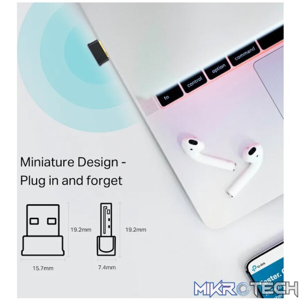 TP-Link Archer T2UB Nano AC600 Nano Bluetooth Wireless USB Adapter - Image 4
