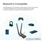 TP-Link Archer TX20E AX1800 Wi-Fi 6 Bluetooth 5.2 PCIe Adapter - Image 5