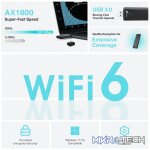 TP-Link Archer TX20U Dual-Band Wi-Fi 6 Wireless USB Adapter - Image 3