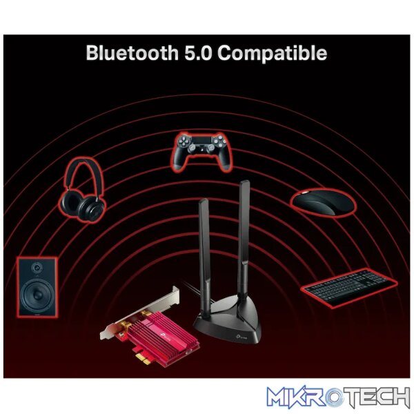 TP-Link Archer TX3000E AX3000 Wi-Fi 6 Bluetooth 5.0 PCI Express Adapter - Image 6