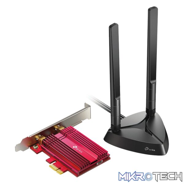 TP-Link Archer TX3000E AX3000 Wi-Fi 6 Bluetooth 5.0 PCI Express Adapter TP-Link Archer TX3000E AX3000 Wi-Fi 6 Bluetooth 5.0 PCI Express Adapter