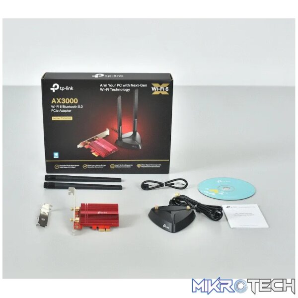 TP-Link Archer TX3000E AX3000 Wi-Fi 6 Bluetooth 5.0 PCI Express Adapter - Image 8