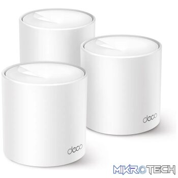 TP-Link Deco AX1500 router Whole Home Mesh Wi-Fi 6 System (3 Pack)