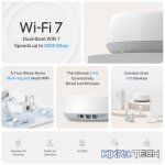 TP-Link Deco BE25 (2-Pack) BE3600 Whole Home Mesh Wi-Fi 7 System - Image 3