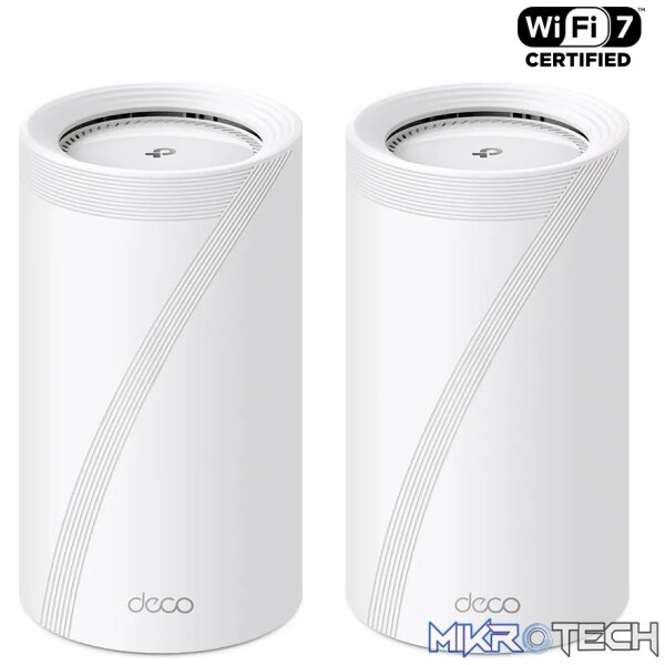 TP-Link Deco Wi-Fi 7 Mesh System (2-pack) | TP-DECOBE85-2P TP-Link Deco Wi-Fi 7 Mesh System (2-pack) | TP-DECOBE85-2P