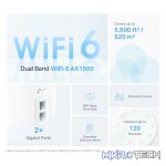 TP-Link Deco X10 (1-Pack) AX1500 Whole Home Mesh Wi-Fi 6 System (Tri-Band) - Image 2