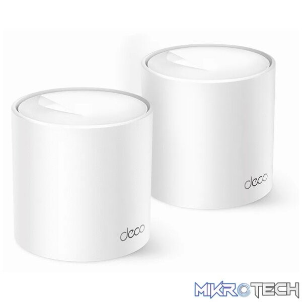 TP-Link Deco X10 (2-Pack) AX1500 Whole Home Mesh Wi-Fi 6 System (Tri-Band) TP-Link Deco X10 (2-Pack) AX1500 Whole Home Mesh Wi-Fi 6 System (Tri-Band)