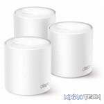 TP-Link Deco X10 (3-Pack) AX1500 Whole-Home Mesh Wi-Fi 6 System (Tri-Band)