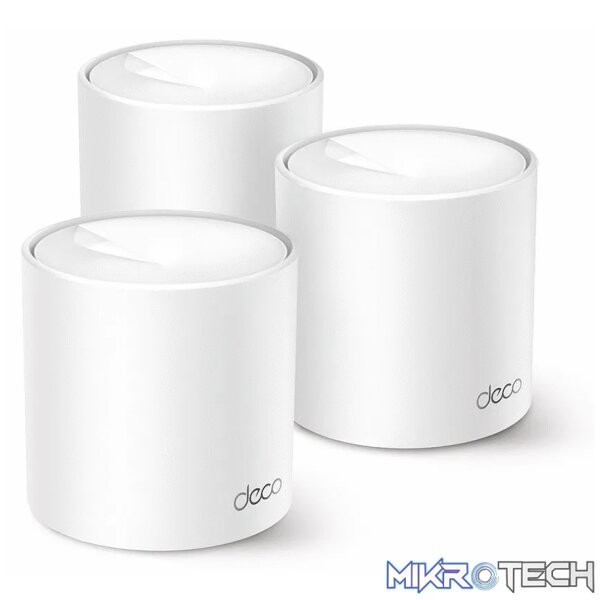 TP-Link Deco X10 (3-Pack) AX1500 Whole-Home Mesh Wi-Fi 6 System (Tri-Band) TP-Link Deco X10 (3-Pack) AX1500 Whole-Home Mesh Wi-Fi 6 System (Tri-Band)