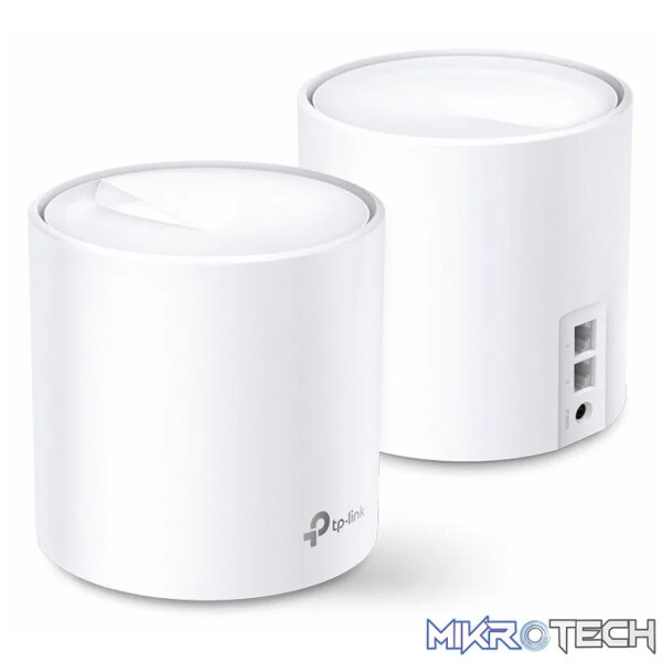 TP-Link Deco X20 (2-Pack) AX1800 Whole-Home Mesh Wi-Fi 6 System (Tri-Band) - Image 2