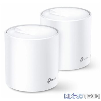 TP-Link Deco X20 (2-Pack) AX1800 Whole-Home Mesh Wi-Fi 6 System (Tri-Band)
