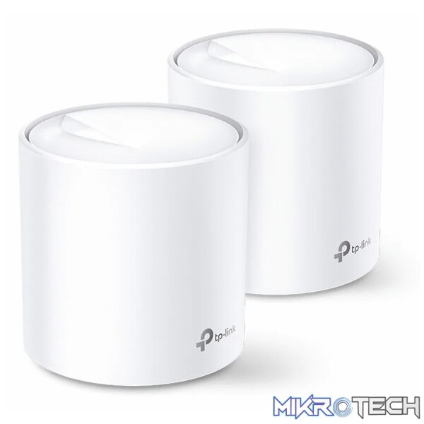 TP-Link Deco X20 (2-Pack) AX1800 Whole-Home Mesh Wi-Fi 6 System (Tri-Band) TP-Link Deco X20 (2-Pack) AX1800 Whole-Home Mesh Wi-Fi 6 System (Tri-Band)