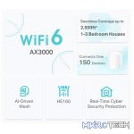 TP-Link Deco X50 (1 Pack) AX3000 Whole Home Mesh Wi-Fi 6 System - Image 4