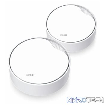 TP-Link Deco X50-PoE (2-Pack) AX3000 Whole Home Mesh Wi-Fi 6 System with PoE