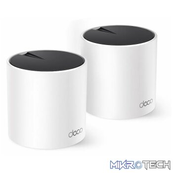 TP-Link Deco X55 (2-Pack) AX3000 Whole Home Mesh Wi-Fi 6 System