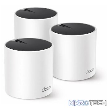 TP-Link Deco X55 (3-Pack) AX3000 Whole Home Mesh Wi-Fi 6 System
