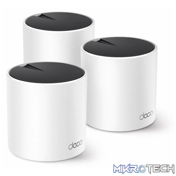 TP-Link Deco X55 (3-Pack) AX3000 Whole Home Mesh Wi-Fi 6 System TP-Link Deco X55 (3-Pack) AX3000 Whole Home Mesh Wi-Fi 6 System