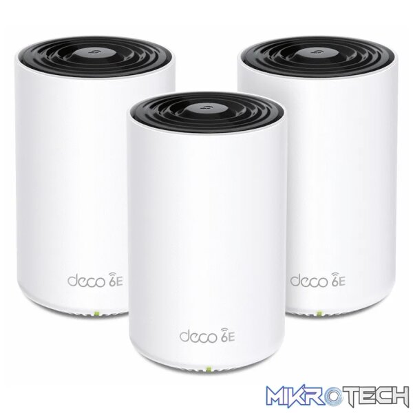 TP-Link Deco XE75 (3-Pack) AXE5400 Mesh Wi-Fi 6E System (Tri-Band) TP-Link Deco XE75 (3-Pack) AXE5400 Mesh Wi-Fi 6E System (Tri-Band)