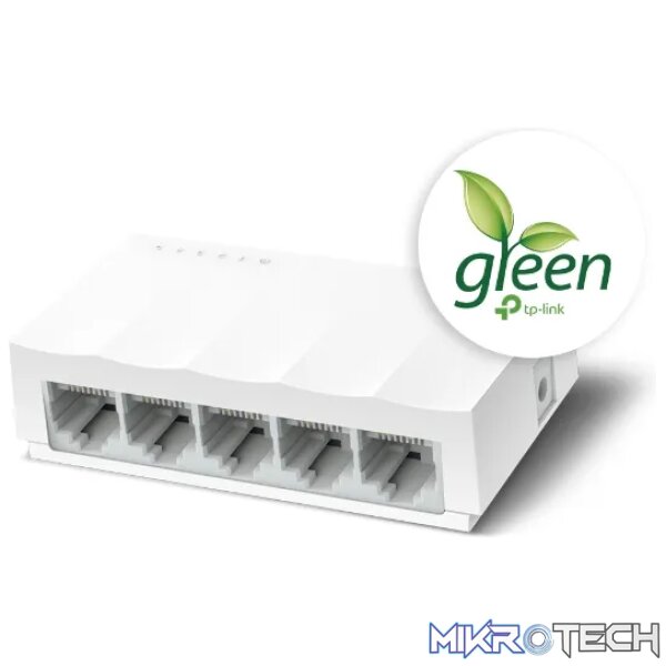 TP-Link LiteWave 5-Port 10/100 Mbps Desktop Switch | LS1005 - Image 2
