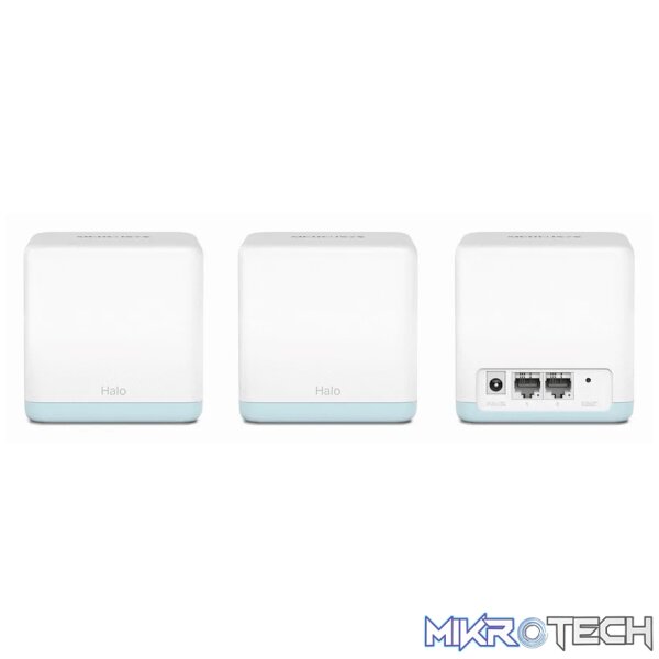 TP-Link Mercusys Halo H30 (3-Pack) AC1200 Whole Home Mesh Wi-Fi System - Image 2