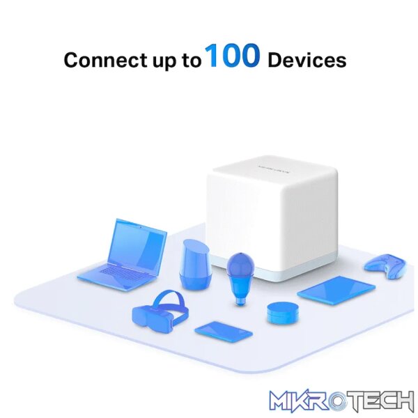 TP-Link Mercusys Halo H30 (3-Pack) AC1200 Whole Home Mesh Wi-Fi System - Image 5