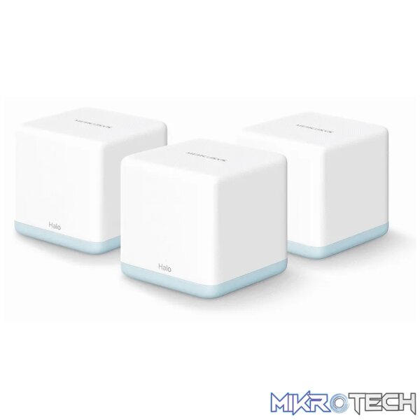 TP-Link Mercusys Halo H30 (3-Pack) AC1200 Whole Home Mesh Wi-Fi System TP-Link Mercusys Halo H30 (3-Pack) AC1200 Whole Home Mesh Wi-Fi System