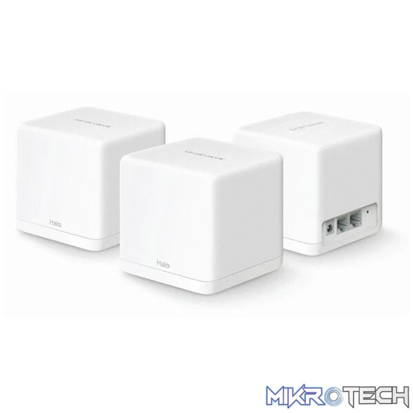 TP-Link Mercusys Halo H30G (3-Pack) AC1300 Whole Home Mesh Wi-Fi System - Image 2