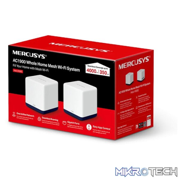 TP-Link Mercusys Halo H30G (3-Pack) AC1300 Whole Home Mesh Wi-Fi System - Image 10