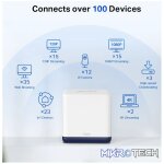 TP-Link Mercusys Halo H50G (3-Pack) AC1900 Whole Home Mesh Wi-Fi System - Image 4