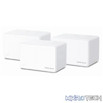 TP-Link Mercusys Halo H80X (3-Pack) AX3000 Wi-Fi 6 Mesh System