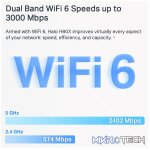 TP-Link Mercusys Halo H80X (3-Pack) AX3000 Wi-Fi 6 Mesh System - Image 5