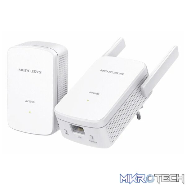 TP-Link Mercusys MP510 KIT AV1000 Gigabit Powerline Wi-Fi Kit - Image 2