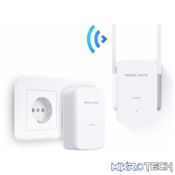 TP-Link Mercusys MP510 KIT AV1000 Gigabit Powerline Wi-Fi Kit