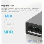 TP-Link Mercusys MS105GP 5-Port Gigabit Desktop Switch with 4-Port PoE+ - Image 9