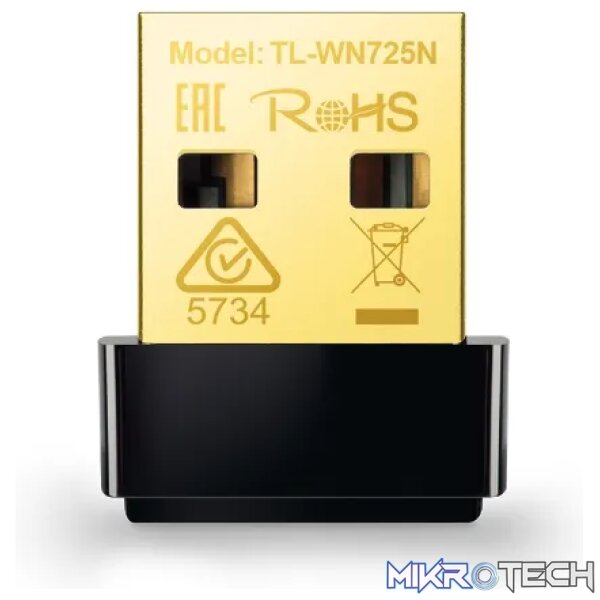 TP-Link N150 Nano Wi-Fi USB Adapter | TL-WN725N TP-Link N150 Nano Wi-Fi USB Adapter | TL-WN725N