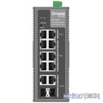 TP-Link Omada 10-Port Gigabit Industrial Easy Managed Switch with 6-Port PoE+ and 2-Port PoE++