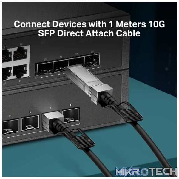 TP-Link Omada 1M Direct Attach SFP+ Cable | SM5220-1M - Image 5