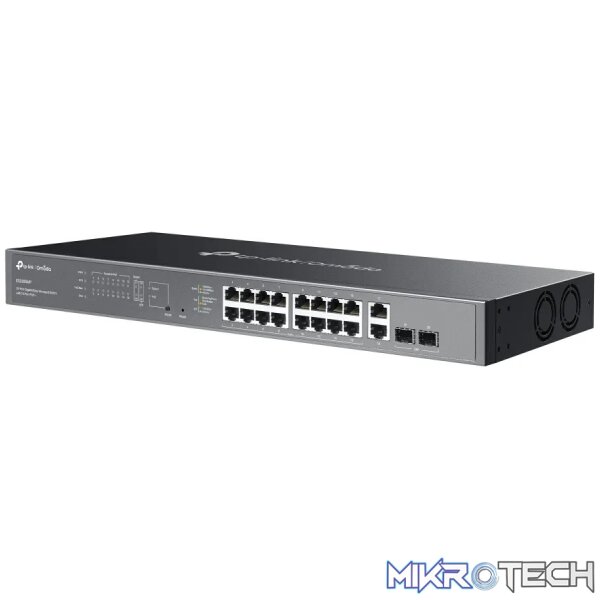 TP-Link Omada 20-Port Gigabit Easy Managed Switch with 16-Port PoE+ - Image 3