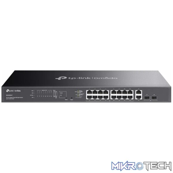 TP-Link Omada 20-Port Gigabit Easy Managed Switch with 16-Port PoE+ - Image 4