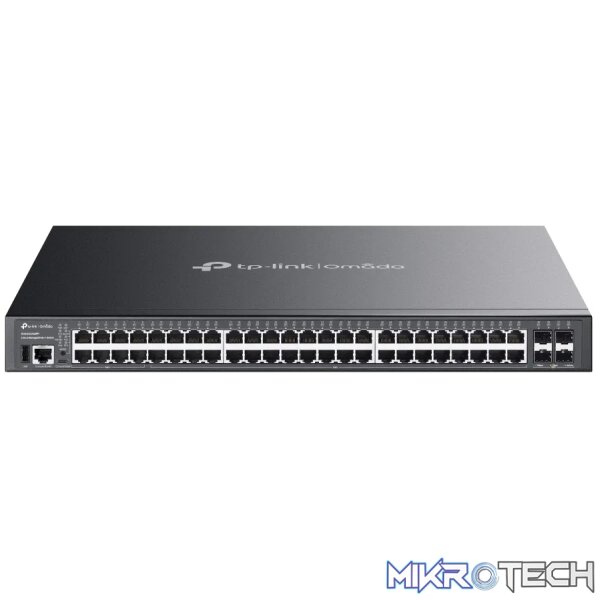 TP-Link Omada 48-Port Gigabit Stackable Lite L3 Managed PoE++ Switch with 4× 10G Slots - Image 2