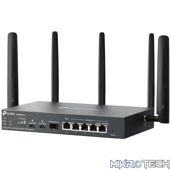 TP-Link Omada 4G+ Cat6 AX3000 Gigabit VPN Router - Image 3