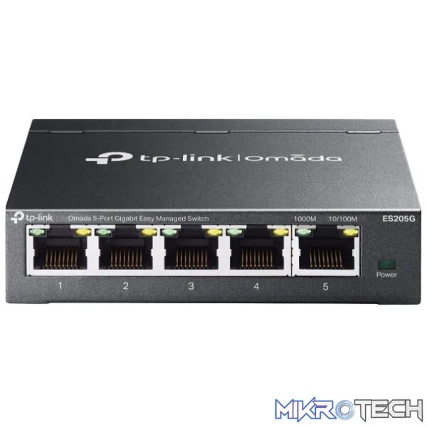 TP-Link Omada 5-Port Gigabit Easy Managed Switch TP-Link Omada 5-Port Gigabit Easy Managed Switch